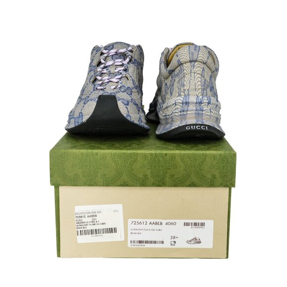 Gucci 725612 Women's GG Run Leather Sneakers - Picture 11 of 12